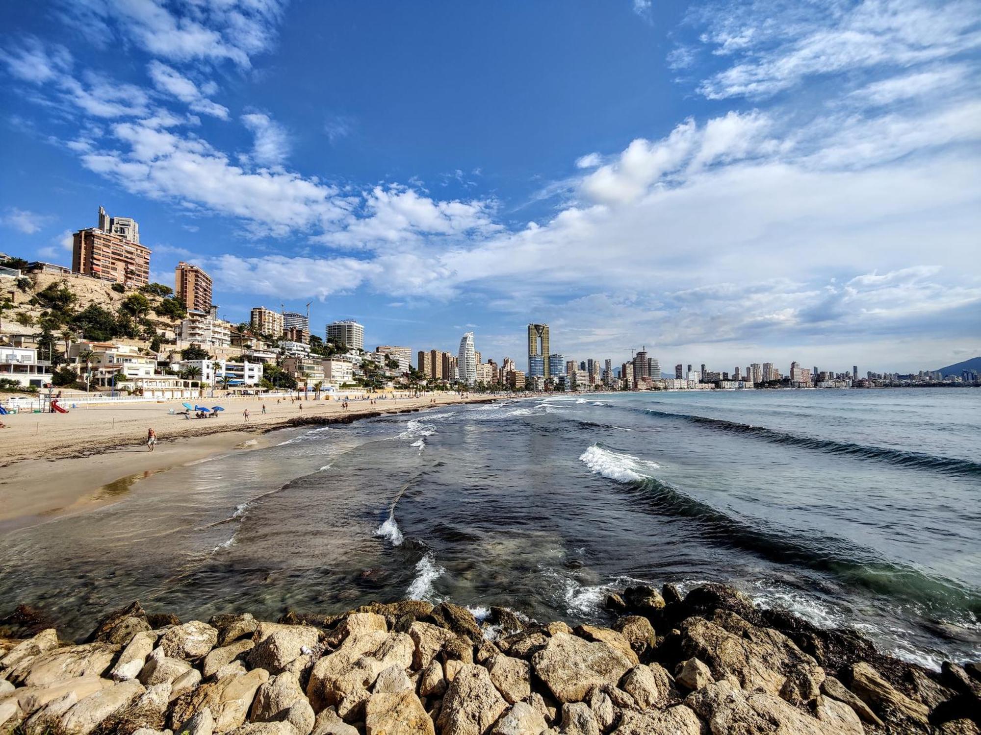 Esmeralda Sea Front Apartment Benidorm Extérieur photo