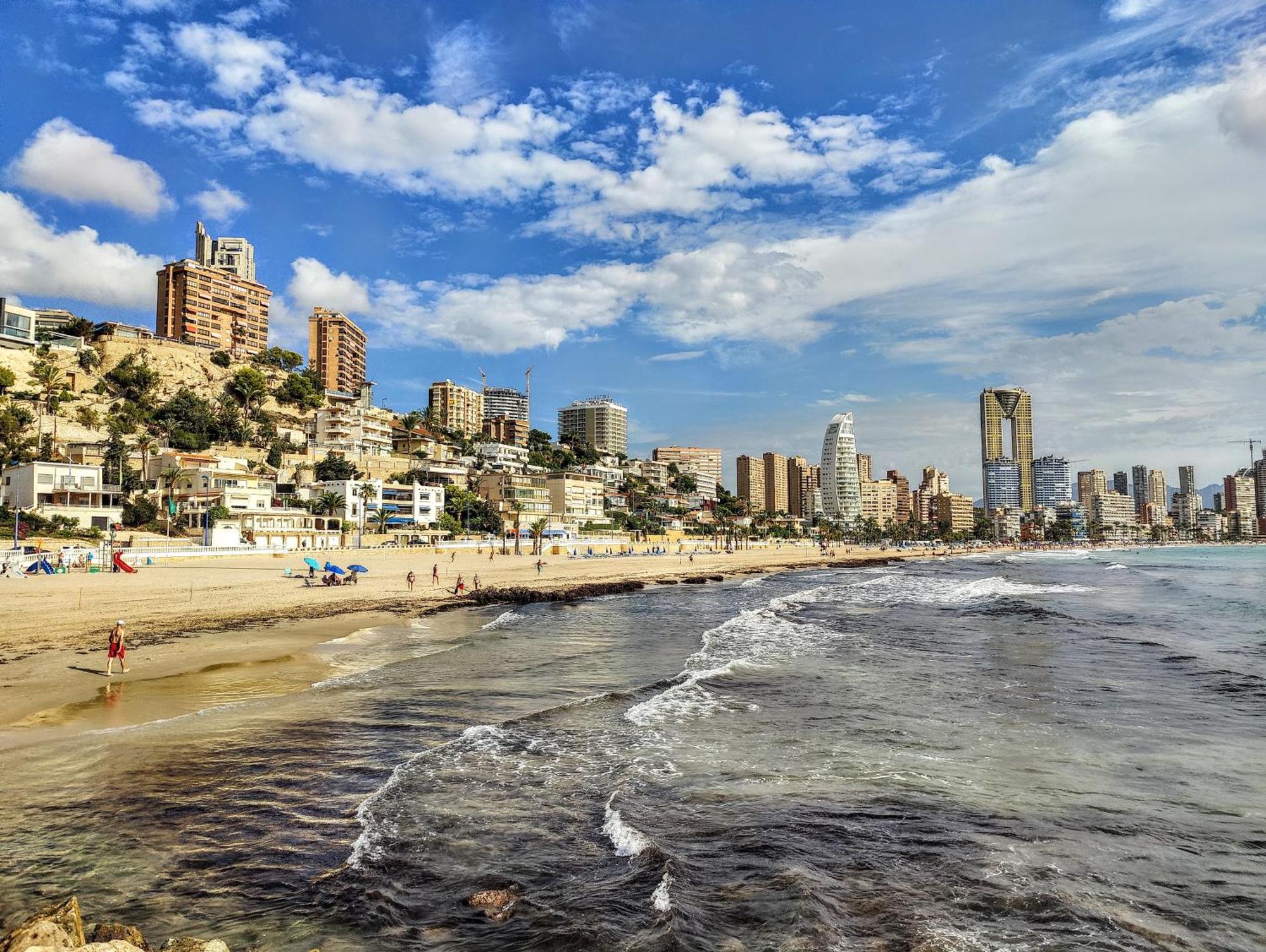 Esmeralda Sea Front Apartment Benidorm Extérieur photo